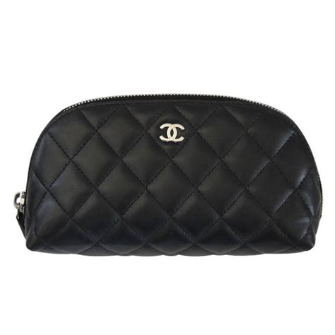 chanel quilted makeup bag|chanel cosmetic bag price.